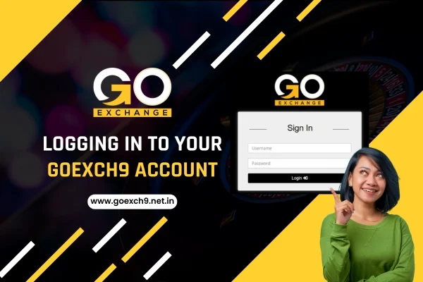 logging in to goexch9 account